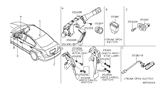 Diagram for Nissan Altima Dimmer Switch - 25560-JA015