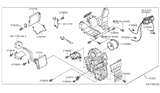 Diagram for Nissan Blower Motor - 27226-9SH0C