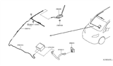 Diagram for 2016 Nissan NV Antenna - 28208-3LN0A