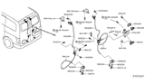 Diagram for 2015 Nissan NV Tailgate Lock - 90502-3LM0D
