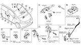 Diagram for 2014 Nissan NV Headlight Switch - 25560-1HL6A