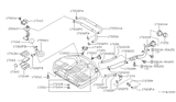 Diagram for Nissan Sentra Fuel Pump - 17042-Q5601