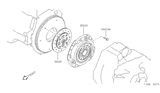 Diagram for Nissan Sentra Clutch Disc - 30100-58Y00