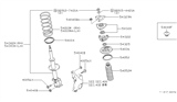 Diagram for Nissan Sentra Strut Bearing - 54325-50Y00