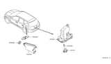 Diagram for 2007 Nissan Murano Fuel Door Release Cable - 78826-CA01A