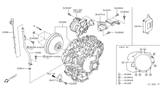 Diagram for 2005 Nissan Murano Transmission Assembly - 31020-1XD15