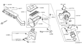 Diagram for Nissan Murano Air Duct - 16576-CA000