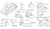 Diagram for Nissan Pathfinder Air Bag Sensor - 98820-2W125