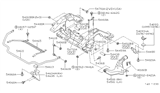 Diagram for Nissan Pathfinder Control Arm - 54500-0W001