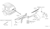 Diagram for Nissan Pathfinder Wiper Arm - 28780-0W000