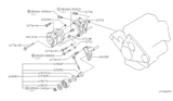 Diagram for Nissan Pathfinder Timing Belt Idler Pulley - 11927-AL500