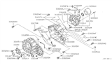 Diagram for Nissan Pathfinder Transfer Case Cover - 33117-46G00