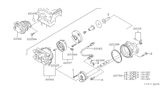 Diagram for 1988 Nissan Stanza Distributor - 22100-D3501
