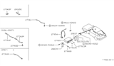 Diagram for Nissan Stanza Antenna Cable - 28360-D5705