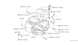 Diagram for Nissan Stanza Transmission Assembly - 32010-D4574