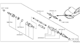 Diagram for 2015 Nissan Murano Axle Shaft - 39101-5AA0D