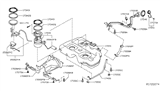 Diagram for 2020 Nissan Murano Fuel Pump - 17040-5AA0B