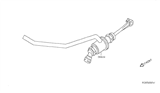 Diagram for Nissan Clutch Master Cylinder - 30610-JA00C
