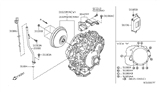 Diagram for 2011 Nissan Altima Transmission Assembly - 31020-1XE3D