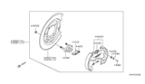 Diagram for 2013 Nissan Altima Brake Backing Plate - 44010-JN06A