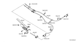 Diagram for 2010 Nissan Altima Parking Brake Cable - 36530-JB10A