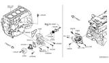 Diagram for Nissan Versa Thermostat Housing - 11060-5RF0A