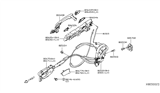 Diagram for 2021 Nissan Kicks Door Latch Cable - 80515-5RB0A