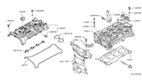 Diagram for 2020 Nissan Kicks Cylinder Head Gasket - 11044-5RL0A