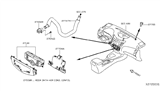 Diagram for 2021 Nissan Versa A/C Switch - 27500-5RA5A
