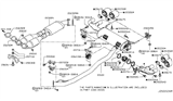 Diagram for 2019 Nissan Pathfinder Exhaust Flange Gasket - 20692-JF00A