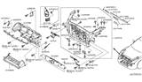 Diagram for Nissan GT-R Radiator Support - 21578-JF00A