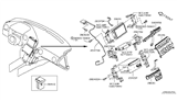 Diagram for 2014 Nissan GT-R Antenna - 25975-JF62A
