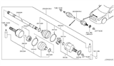 Diagram for 2018 Nissan GT-R Axle Shaft - 39100-JF00A