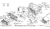 Diagram for Nissan GT-R Air Duct - 21468-6AV0C