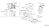 Diagram for 2018 Nissan Rogue Cup Holder - 88337-4CP1A