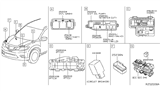 Diagram for Nissan Rogue Relay - 25230-7990B