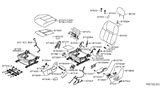 Diagram for 2020 Nissan Rogue Seat Switch - 87063-JM05A