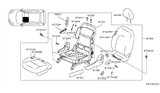 Diagram for 2013 Nissan Versa Seat Cover - 87370-3AN1A