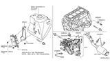 Diagram for Nissan Versa Engine Control Module - 23703-3AB0A