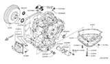 Diagram for 2014 Nissan Versa Note Transfer Case Seal - 38342-3JX1A