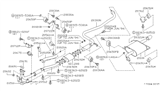 Diagram for Nissan Stanza Exhaust Pipe - 20300-1E811