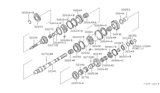 Diagram for 1996 Nissan 240SX Output Shaft Bearing - 32203-69F10