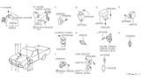 Diagram for Nissan Turn Signal Flasher - 25730-75P00
