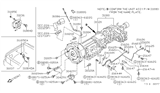 Diagram for 1995 Nissan Hardbody Pickup (D21U) Transmission Assembly - 31020-49X07