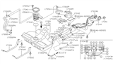 Diagram for Nissan Maxima Fuel Filler Hose - 17228-2L900