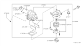 Diagram for Nissan Maxima Blower Motor - 27220-40U00