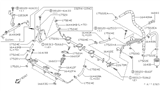 Diagram for 1998 Nissan Pathfinder Fuel Line Clamps - 16439-16E00