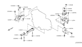 Diagram for 2020 Nissan Rogue Sport Engine Mount Bracket - 11210-4BB0B