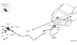 Diagram for Nissan Hood Cable - 65620-DF30A