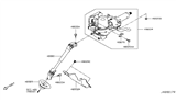 Diagram for 2020 Nissan Rogue Sport Steering Column Cover - 48950-4BA0B